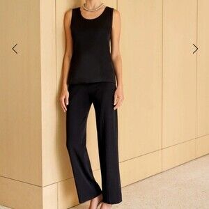 Misook Black Knit Pants